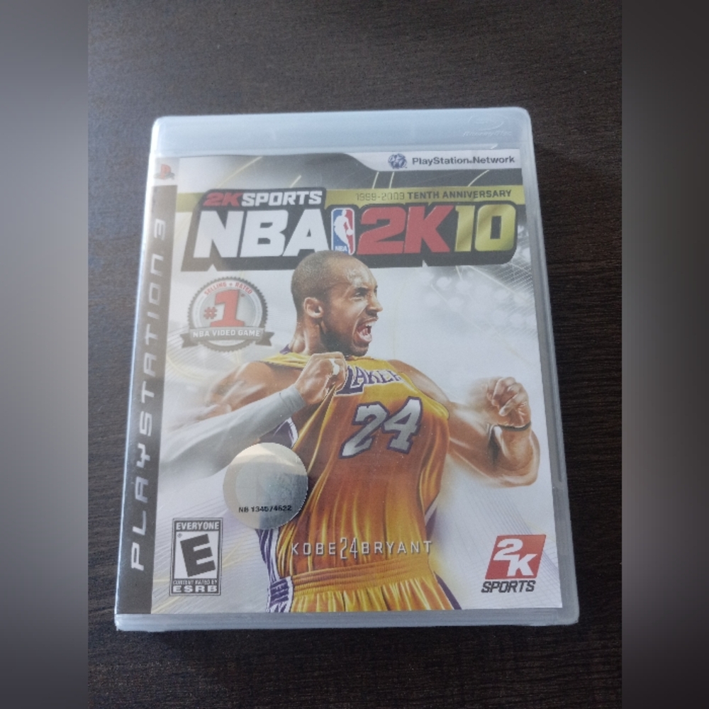 2009 NBA 2K10 10TH Anniversary Playstation 3 New Factory Sealed